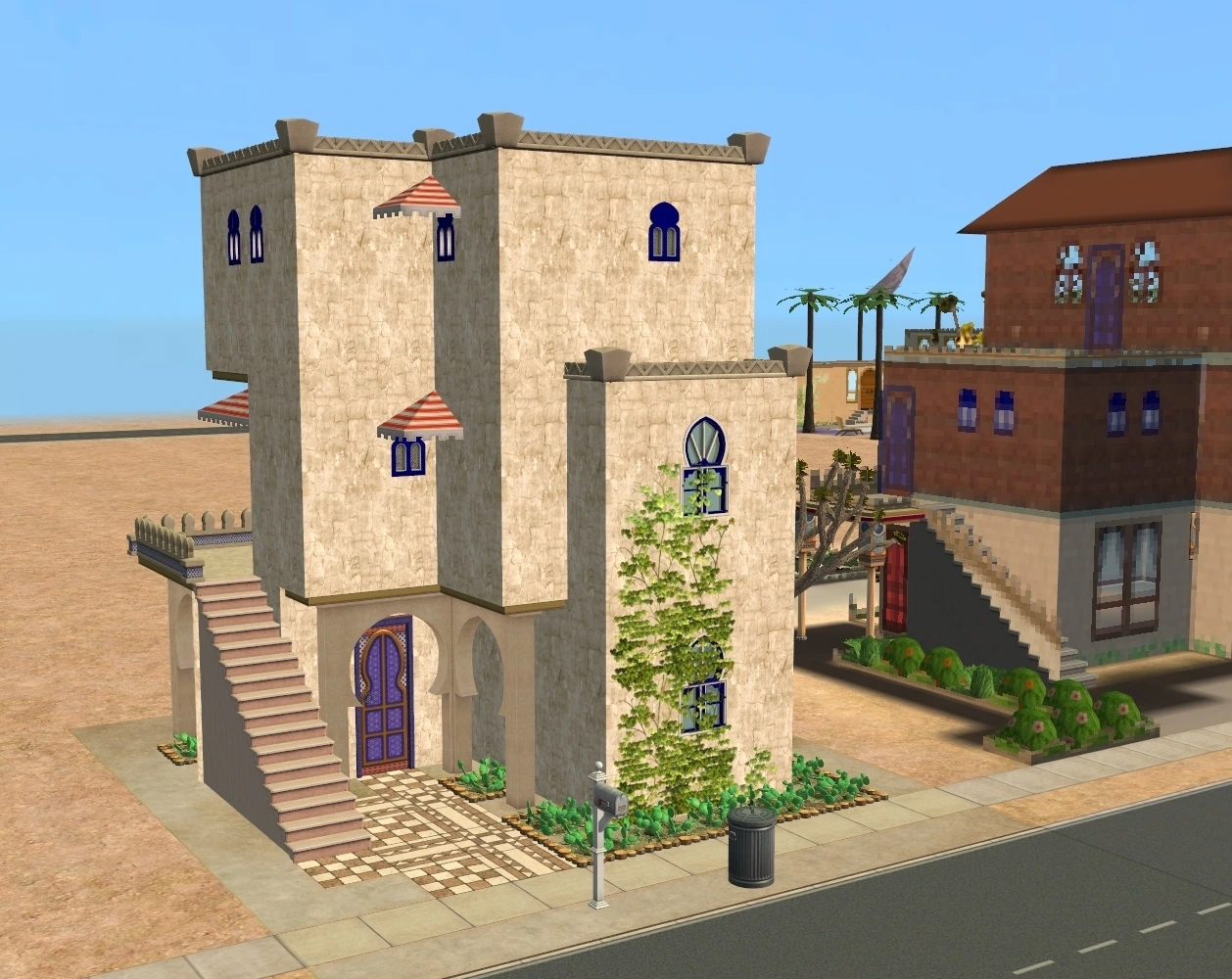 sand oasis starter by lidiqnata sims 2